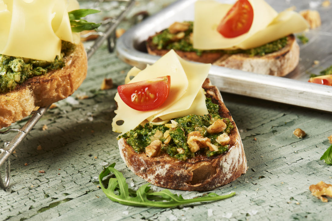 Rezept - Crostini mit Pesto